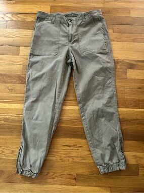 LN Banana Republic Women's Cargo Jogger Pants -Zipper cuff-Very cool